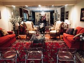 Living room (rug is not for sale)