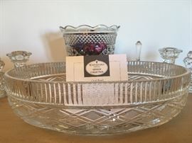 Waterford Bowl from the Artisan collection oval bowl
