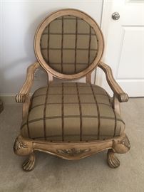 Shnadig Chair in brand new condition, the material on this chair is beautiful