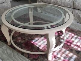Latitude Millennium Large coffee table with glass 