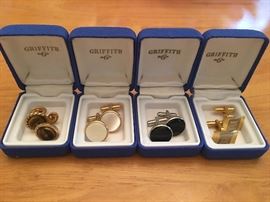 Very nice vintage cuff links, Pierre Cardin and Christian Dior