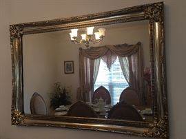 Large dining room mirror