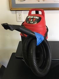 A small shop vac