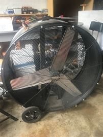 Large warehouse fan
