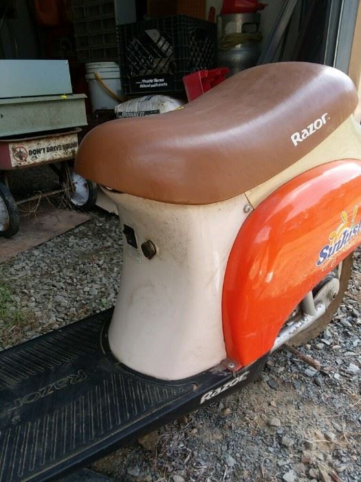 Razor "Sunkist" promotional scooter