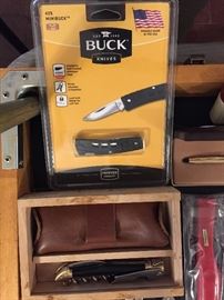 Case FULL of knives. Case, Russell, Spyder, Buck, and more. 