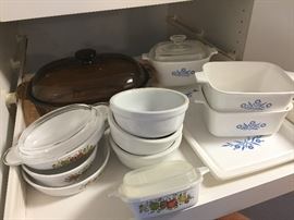 Corningware  Spice of Life, Blue Cornflower, and more. 