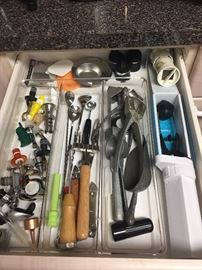 Bar ware and kitchen ware. 