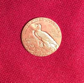 Liberty 1/4 Indian Head, 1910.