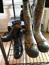 Men’s boots. Size 11-1/2. New camouflage  boots. 