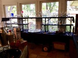 Fine crystal American Brilliant glass. 