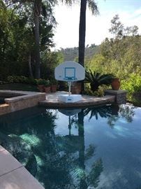 1!year old pool hoop