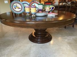 Beautiful table, need a little top work Carnaby collection 
Seymour Mann Inc 
