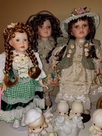 Dozens of Collectible Dolls