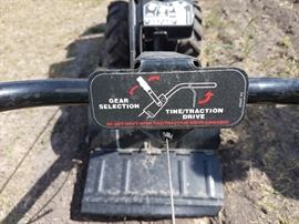 Craftsman Forward Dual Direction Tiller