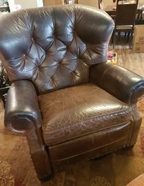 Ethan Allen Leather Recliner
