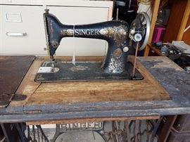 Singer Treadle Sewing Machine