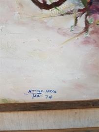 Hsiao Hsiao Original Painting