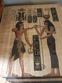 Egyptian Papyrus Art
