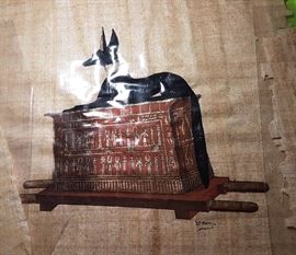 Egyptian Papyrus Art