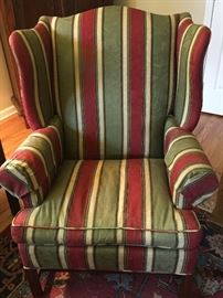 9. Hickory Chair Chippendale Wingback Chair