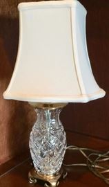 35. Waterford Lamp