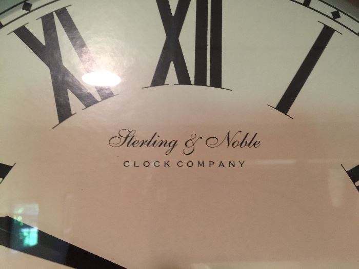63. Sterling & Noble Clock Company