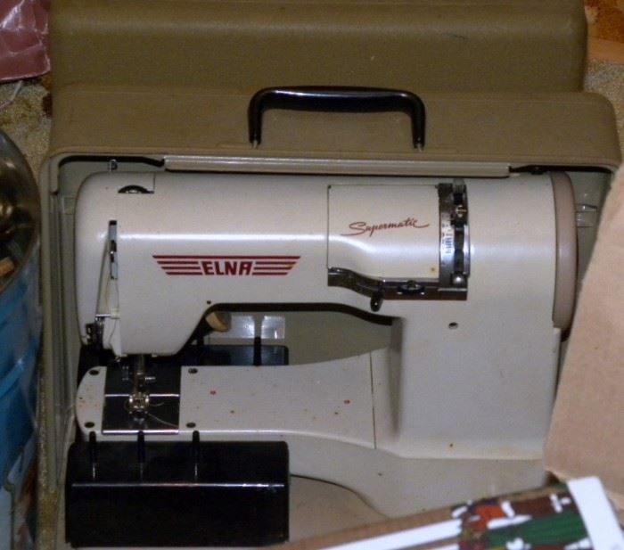 Vintage Elna Sewing Machine