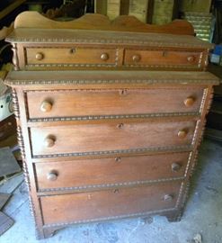 Antique Dresser W/ Dovetailed Drawers