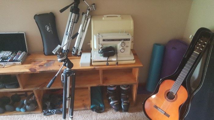 tripods guitar sewing