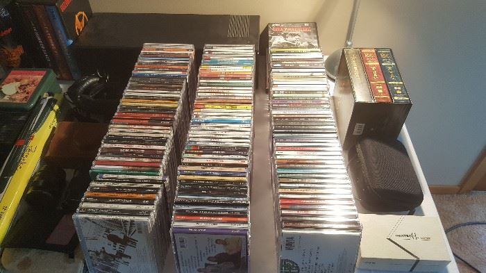 loads of CDs