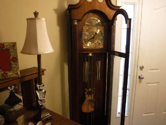 Grandfather clock that keeps good time