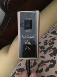 Detail on Queen-sized Four Poster Bed w/adjustable Mattress