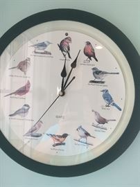 Bird Wall Clock