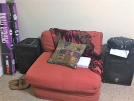 Proline Speaker Stands, Yamaha Speaks, Comfy Chair