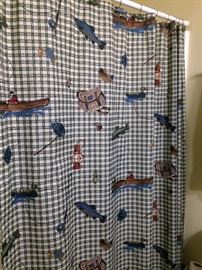 Fishing Shower Curtain