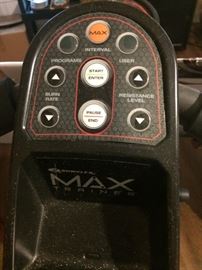 Console of Bowflex Max Trainer M5