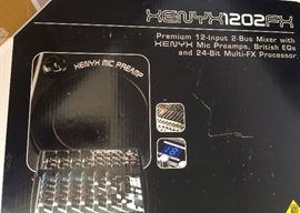 Beringer  Xenyx 1204 12 Input Mixer Board