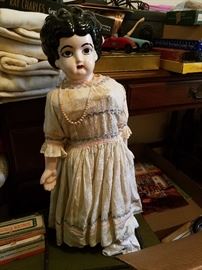 large frozen charlotte type doll