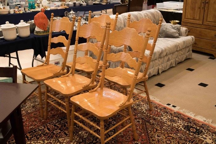 Chairs from Oak Tree Furniture in Cape Girardeau - high quality!!  Originally paid $150 per chair.
