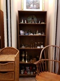 Nice three drawer wicker and vintage chair (we have 2).