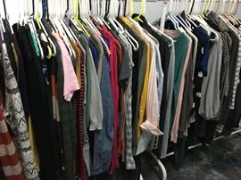 Special, LARGE selection of young women's clothing, shoes, and accessory items from high end retail brands / designers including Banana Republic, Gap, J Crew, Michael Kors, Joe's Jeans, Seven for all Mankind, Limited, Express, Nordstrom, Old Navy, American Eagle, Aeropostale, Urban Outfitters, and similar - MANY brand new, with tags still attached. Majority of items are approximately size Small or 2-6, with a smaller selection of items for other sizes. *New/newer and brand-name clothing will be priced according to brand, condition, and value. This is only a small selection of the items that will be available. SO much more to choose from.
