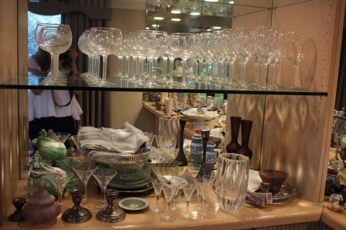 Stemware and Other Serving Pieces