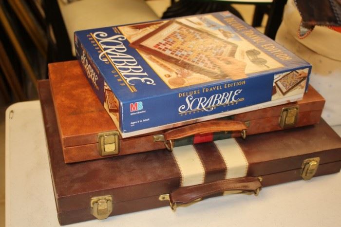Games - Backgammon and Scrabble