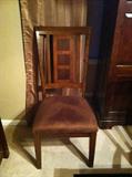 4 armless formal chairs