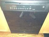 Black GE profile dishwasher