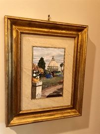 Vatican Studio Del Mosaico pietra dura piece