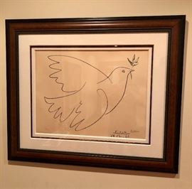 Picasso signed & numbered “Dove of Peace”