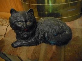 Cast Iron Cat Door Stop