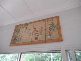 Japanese Screen Painting